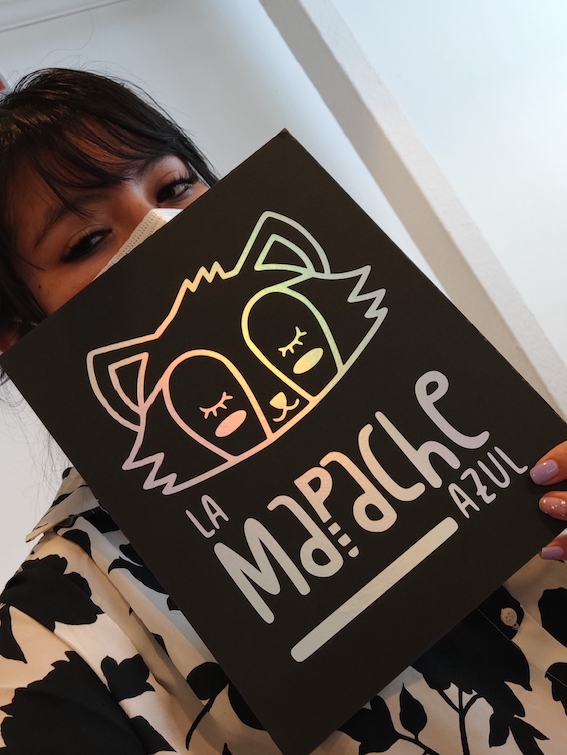 La Mapache Azul